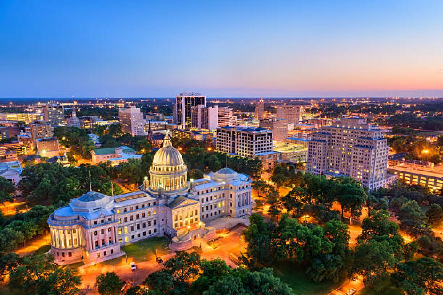 The capitol of Mississippi