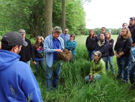 Soil health field day event