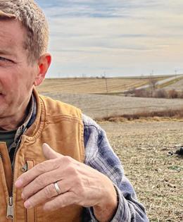Iowa's 2017 Conservation Farmer of the Year is inspiring young farmers to focus on improving soil health.