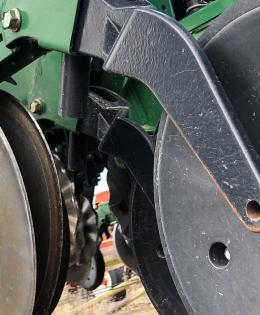 Closeup of No-Till Drill